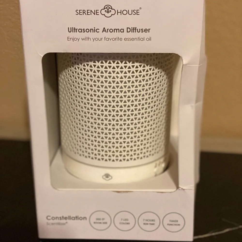 DIFFUSER ultrasonic aroma 7 colors NWT